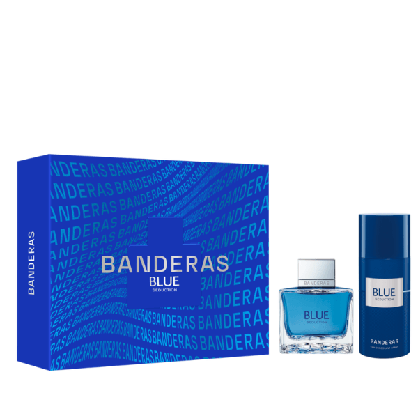 SET BLUE SEDUCTION MEN EDT X100ML